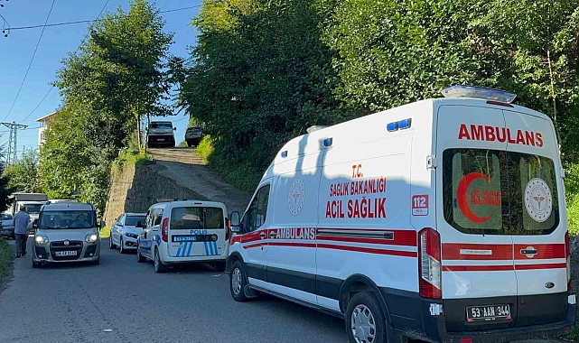 Rize'de vahşet: Babasını bıçakla öldürdü, annesini yaraladı