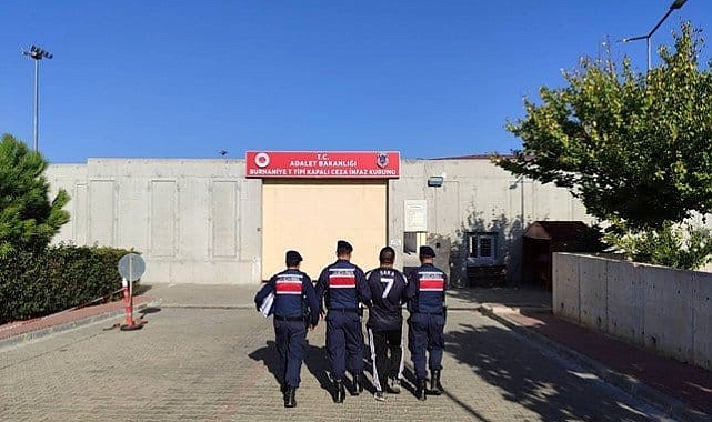 Suç makinesi yakalanarak cezaevine gönderildi