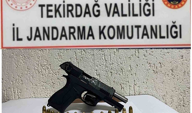 Tekirdağ'da uyuşturucu ve silah operasyonları