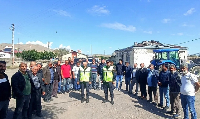 Traktör sürücüleri bilgilendirildi