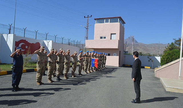 Tuzluca Kaymakamı Yılmaz’dan İlçe Jandarma Komutanlığına ziyaret