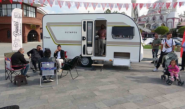 Van'da üretilen Artos ve Olimpos model karavanlar görücüye çıktı