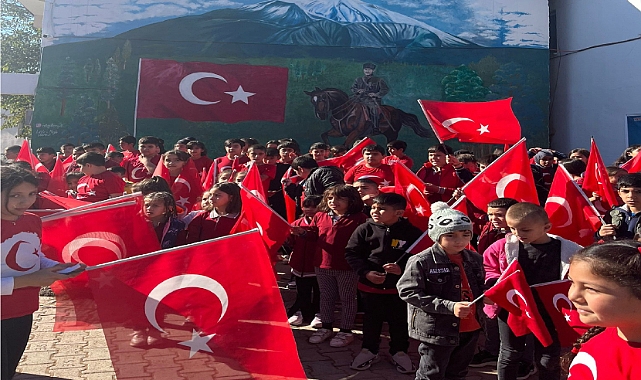 Yaycı Köyü’nde Coşkulu Cumhuriyet Yürüyüşü