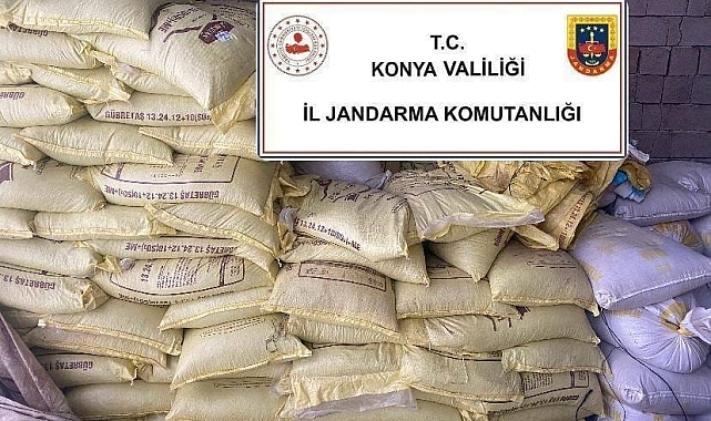 1 milyon liralık kaçak gübre operasyonu