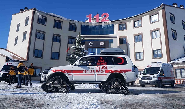 112 ekipleri kışa hazır