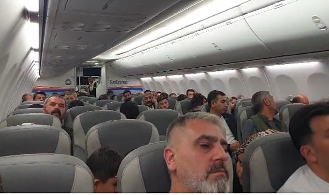 Antalya uçağı menşei tespit edilemeyen cisimden dolayı Diyarbakır'a yönlendirildi