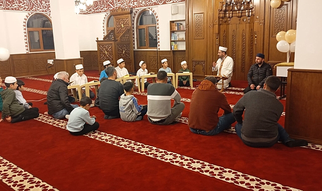 Aralık’ta Kur'an'ı Kerim'e geçme programı düzenlendi