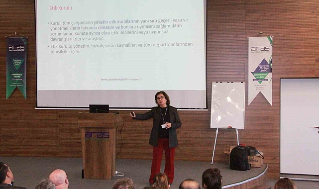 Aras Elektrik  Etik Hattın eğitimlerine devam ediyor
