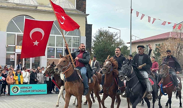 Arpaçay'ın düşman işgalinden kurtuluşu törenlerle kutlandı