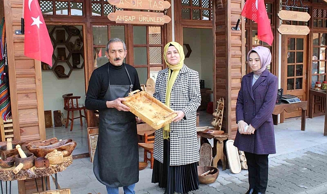 Azime Çiftçi'den anlamlı ziyaretler