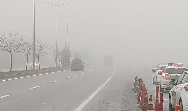 Bingöl'de görüş mesafesi 2 metreye kadar düştü