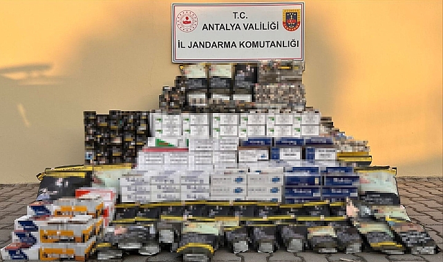 Bir işletmede 860 kilo tütün ele geçirildi