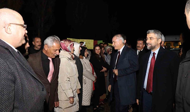 Efkan Ala'dan memleketi Oltu'ya ziyaret