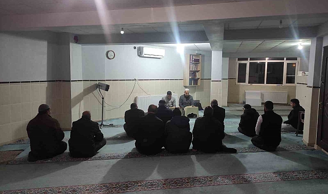 Elazığ'da sabah namazı buluşmaları
