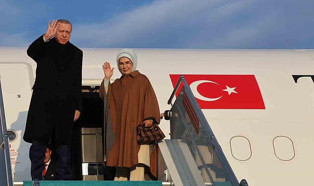 Erdoğan, Brezilya'ya gitti