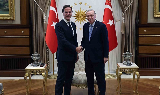 Erdoğan, NATO Genel Sekreteri Rutte'yi kabul etti