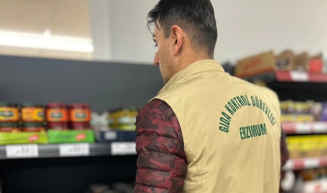 Erzurum'da 496 işletmeye denetim yapıldı