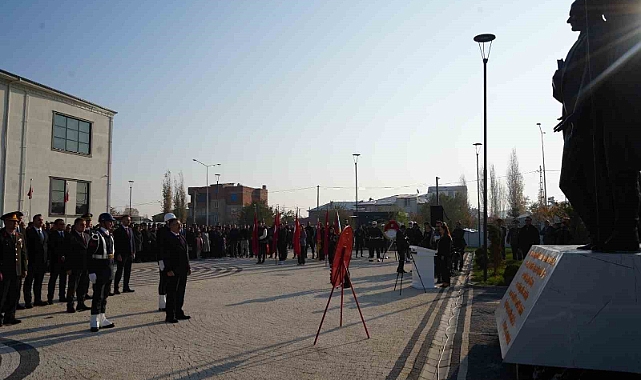 Iğdır’da 10 Kasım Atatürk’ü anma töreni düzenlendi