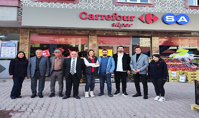 Iğdır'da CarrefourSA Emek Mahallesi şubesinin açılışı yapıldı