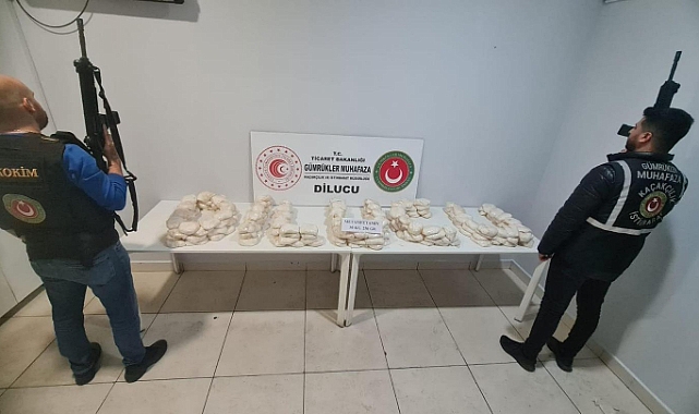 Iğdır’da mutfak eşyalarına gizlenmiş 50 kg uyuşturucu ele geçirildi