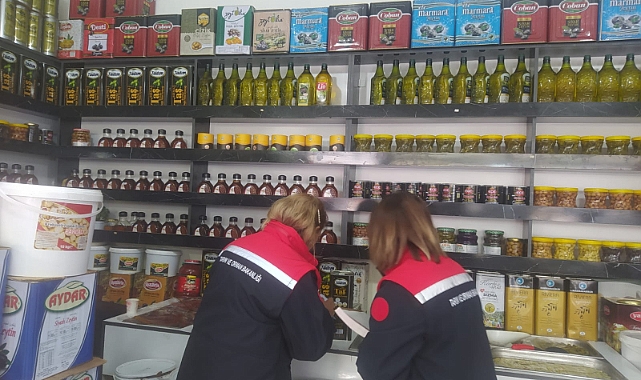 Iğdır’da zeytinyağı satış yerleri denetlendi