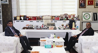 Iğdır İl Müftüsü Zahit Demirel, Rektör Alma’yı Ziyaret Etti