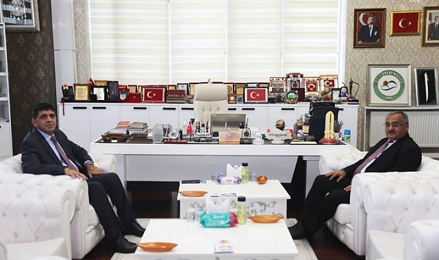 Iğdır İl Müftüsü Zahit Demirel, Rektör Alma’yı Ziyaret Etti
