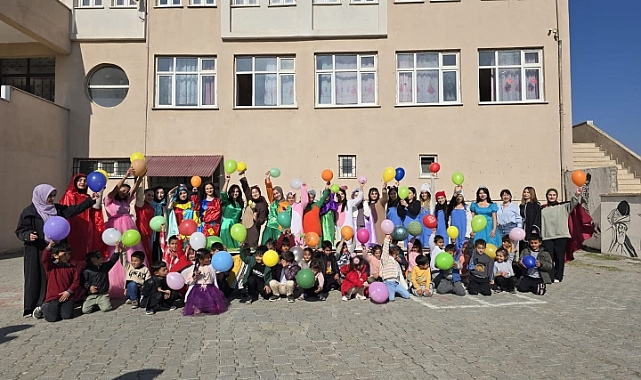 Iğdır Üniversitesi Çocuk Gelişimi Öğrencilerinden Anlamlı Etkinlik