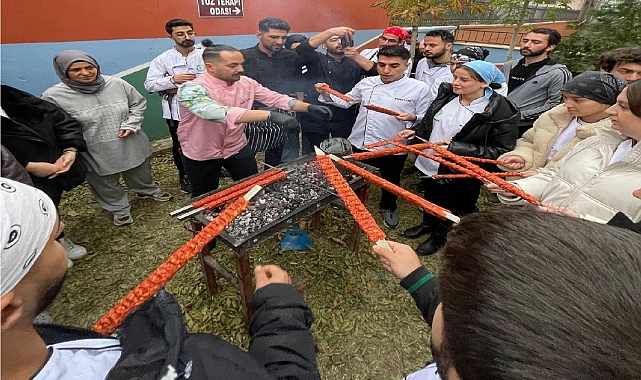 Iğdır Üniversitesi Gastronomi ve Mutfak Sanatları Bölümü Öğrencileri, Şef Habib’le Buluştu