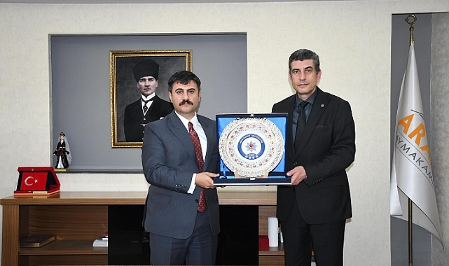 İl Emniyet Müdürü Sakarya’dan Aralık Kaymakamı Aydın’a ziyaret