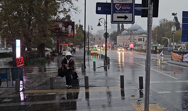 İstanbul'da yağış etkili oldu