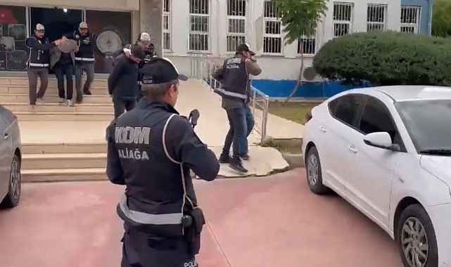 İzmir'de silah kaçakçılığı ve uyuşturucu operasyonu