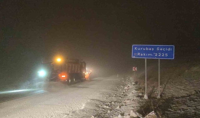 Karabet Geçidi trafiğe kapatıldı