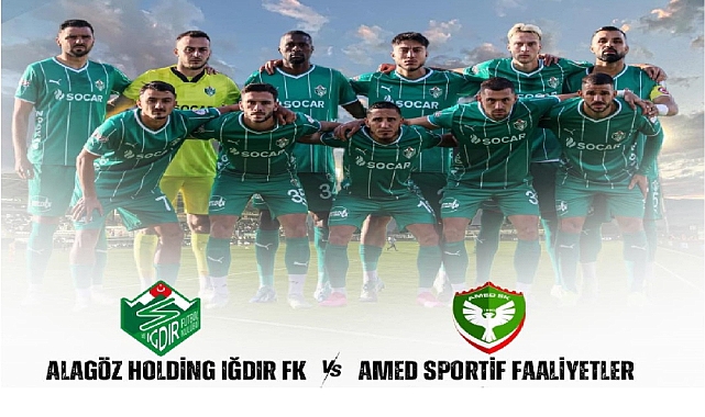 Maça doğru; Iğdır FK – Amedspor