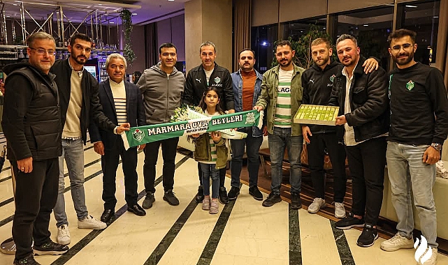 Marmara Ova Beylerinden Iğdır FK'ya destek ziyareti