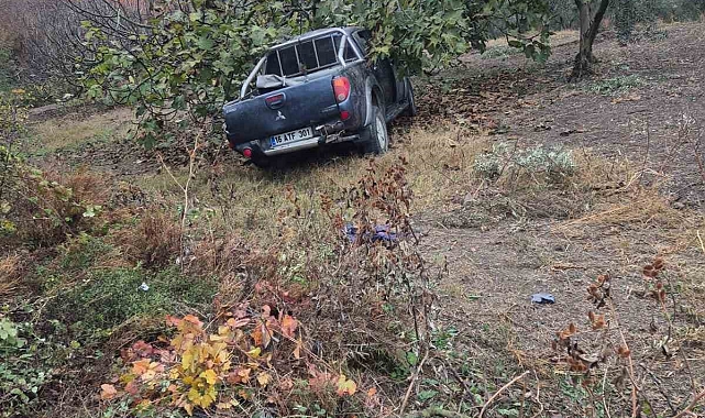 Mevsimlik işçileri taşıyan kamyonet ağaca çarptı: 1 ölü, 7 yaralı