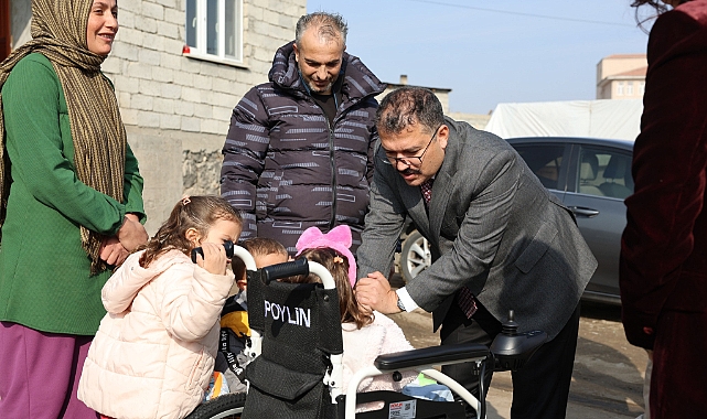 Minik Irmak'ın tekerlekli sandalye hayali gerçek oldu