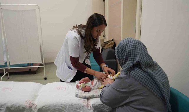 Muş'ta yenidoğan polikliniği açıldı