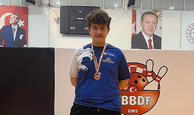 Ömer Faruk Yarbaşı, Türkiye üçüncüsü olarak bronz madalya kazandı