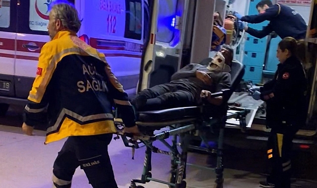 Otomobil şarampole yuvarlandı: 2 kişi yaralandı