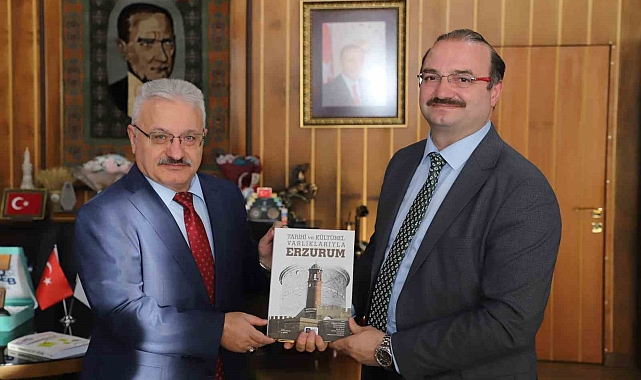 Rektör Bilgin'den Rektör Hacımüftüoğlu'na ziyaret