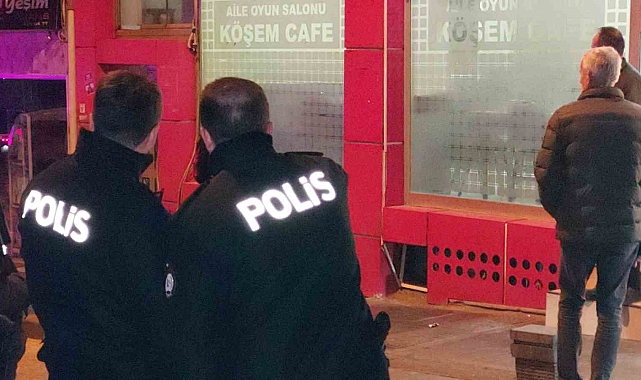 Samsun'da kahvehaneye silahlı saldırı