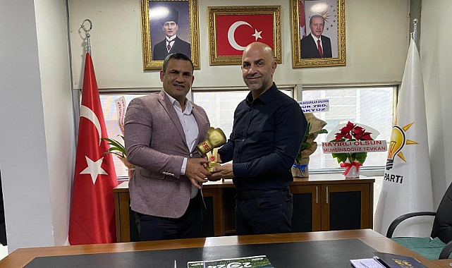Savaş Kaya’dan AK Parti Merkez İlçe Başkanına hayırlı olsun ziyareti