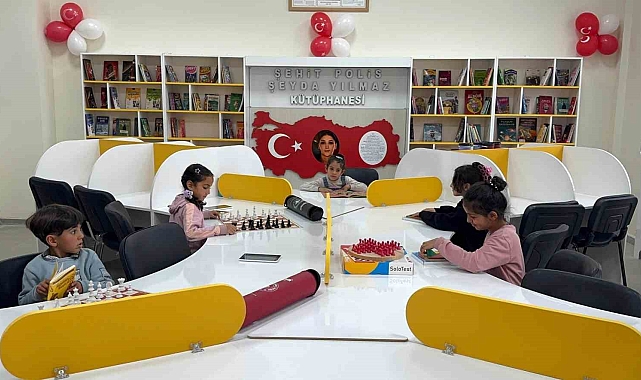 Şehit Polis Şeyda Yılmaz Kütüphanesi açılışı gerçekleştirildi