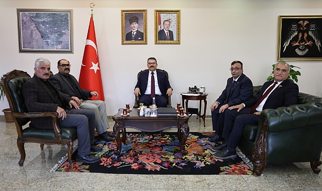 SGK İl Müdürü Eyikudamacı’dan Vali Turan’a ziyaret