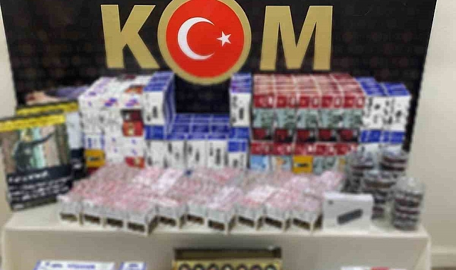 Sivas'ta kaçak tütün operasyonu