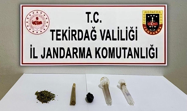 Tekirdağ'da uyuşturucu operasyonu