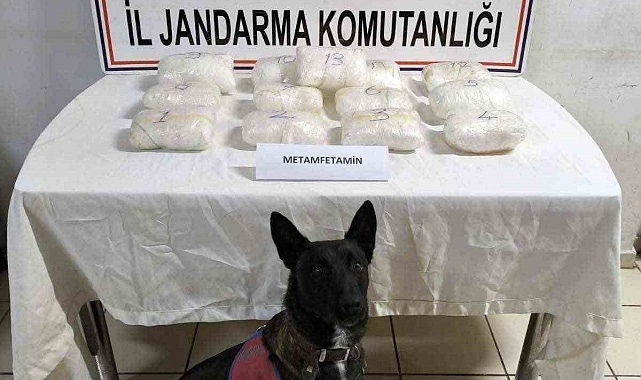 Tırın dorsesinde 16 kilo 200 gram metamfetamin ele geçirildi
