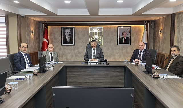 Valisi Mustafa Çiftçi başkanlığında 2. Organize Sanayi Bölgesi Toplantısı