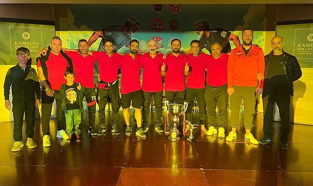 Van, 'Cumhuriyet Kupası Masterler Turnuvası'nın şampiyonu oldu